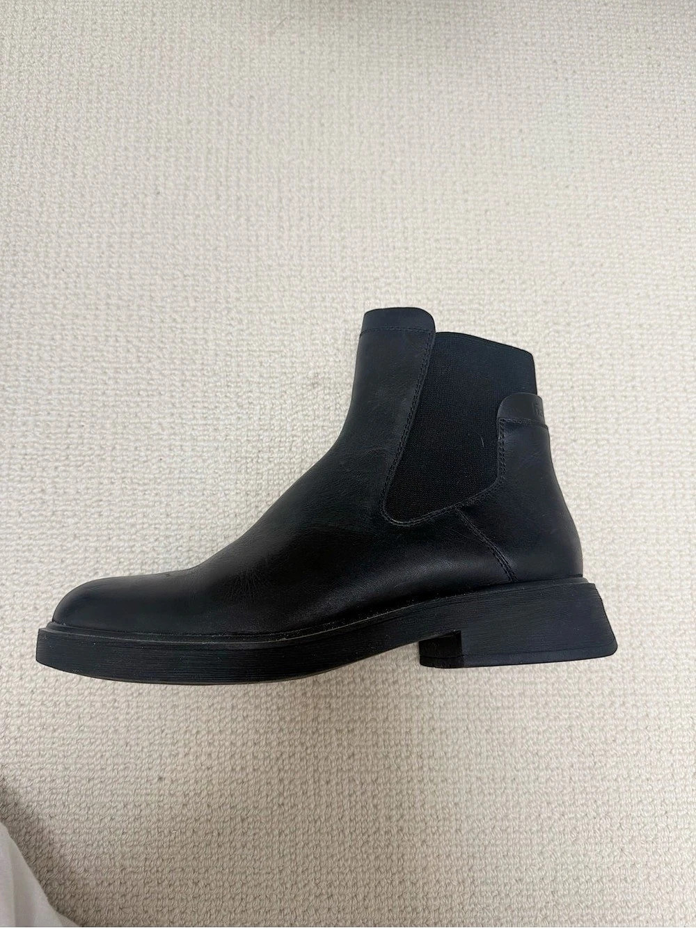 Franco Sarto Black Chelsea Ankle Boots Like New